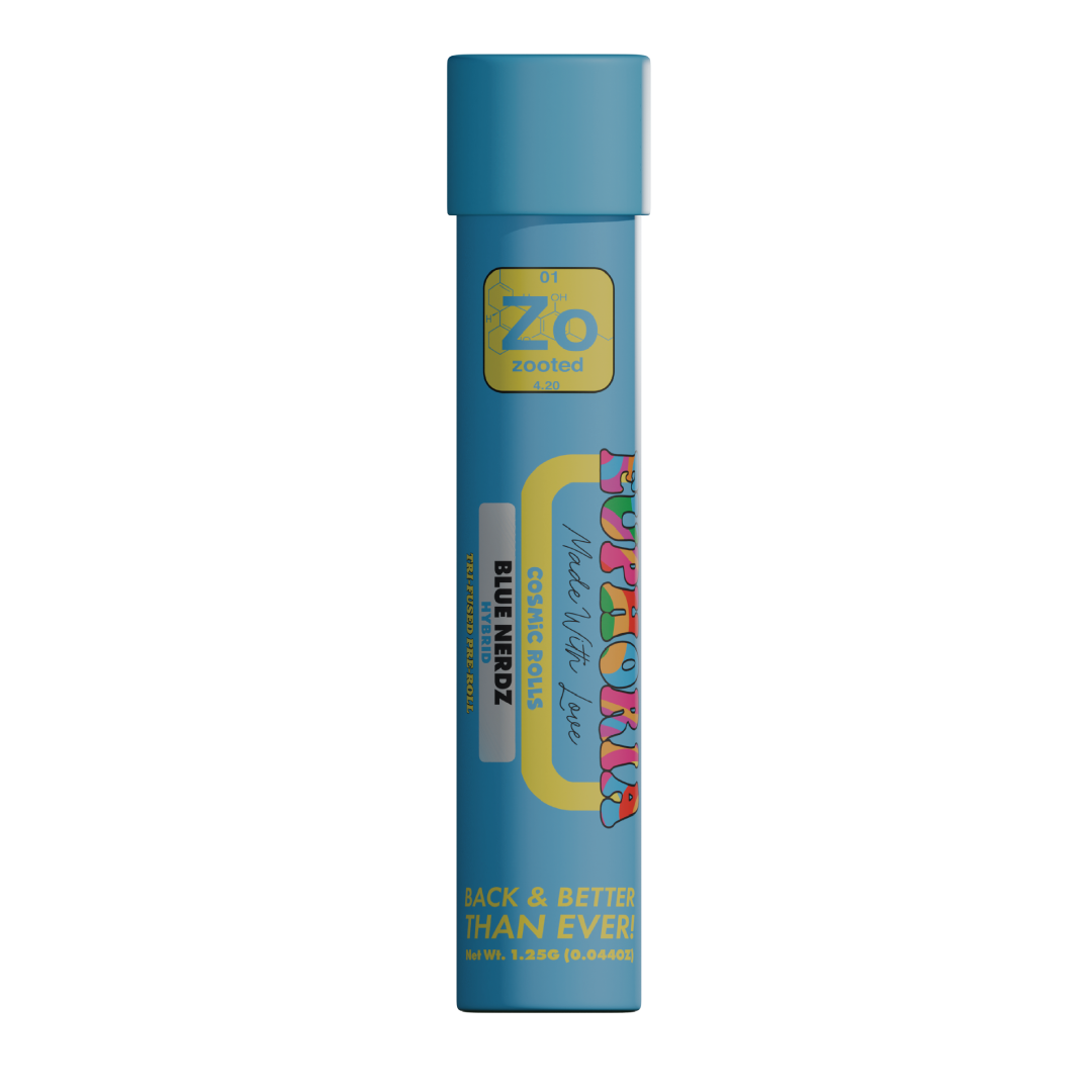 Blue Nerdz Cosmic Pre-Roll - 1.25G Premium Triple Infused Pre-Roll (COMING SOON)