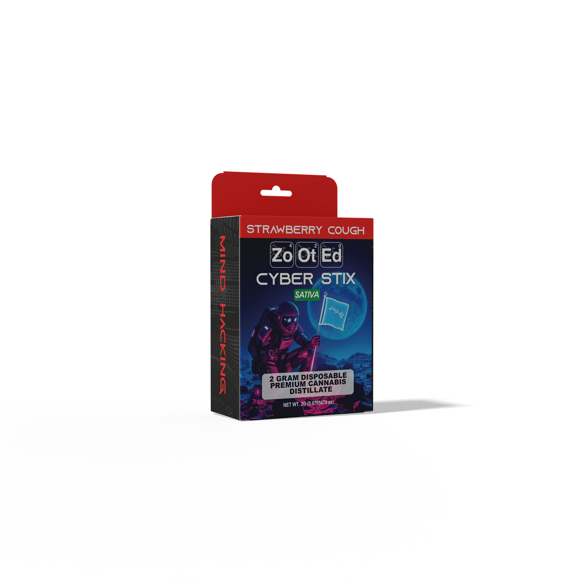 Strawberry Cough Cyber Stick - 2G Live Resin Disposable Vape