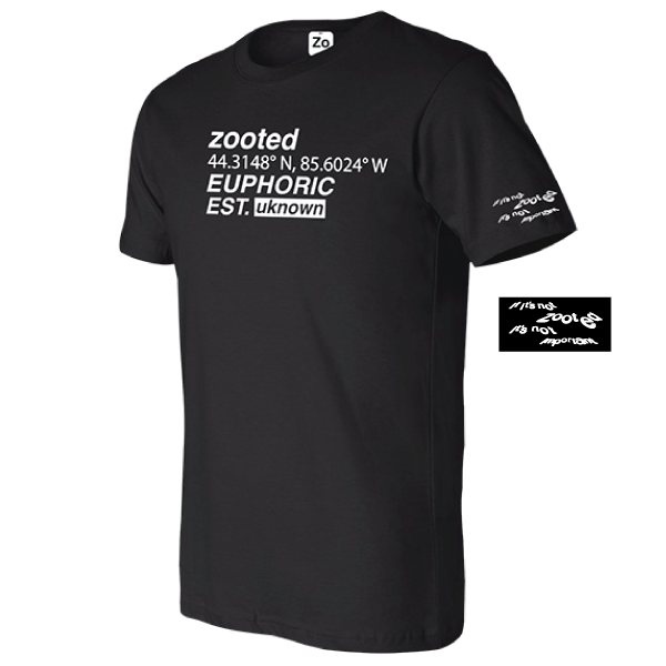 Zooted Euphoric Black Unisex Shirt