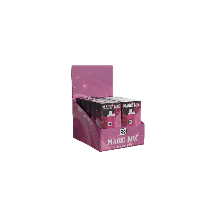 Zooted Brandz - Magic Box Concealed 510 Battery - Pink - (1 Count Or 10 Count Display)-Vaporizers, E-Cigs, and Batteries