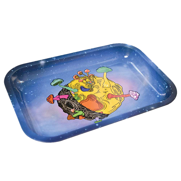 Zooted Shroomy Planet Artistic Rolling Tray
