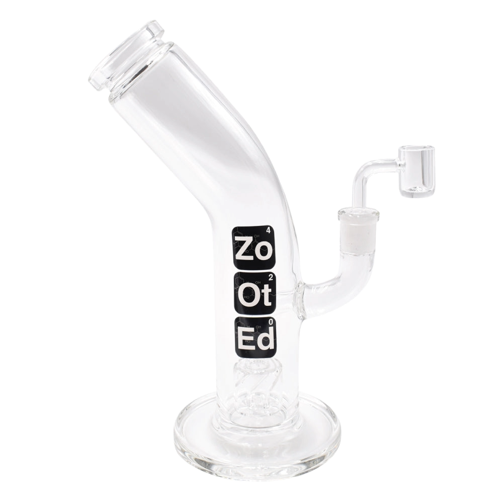 Zooted 10" Bent Tube Rig - (1 Count)