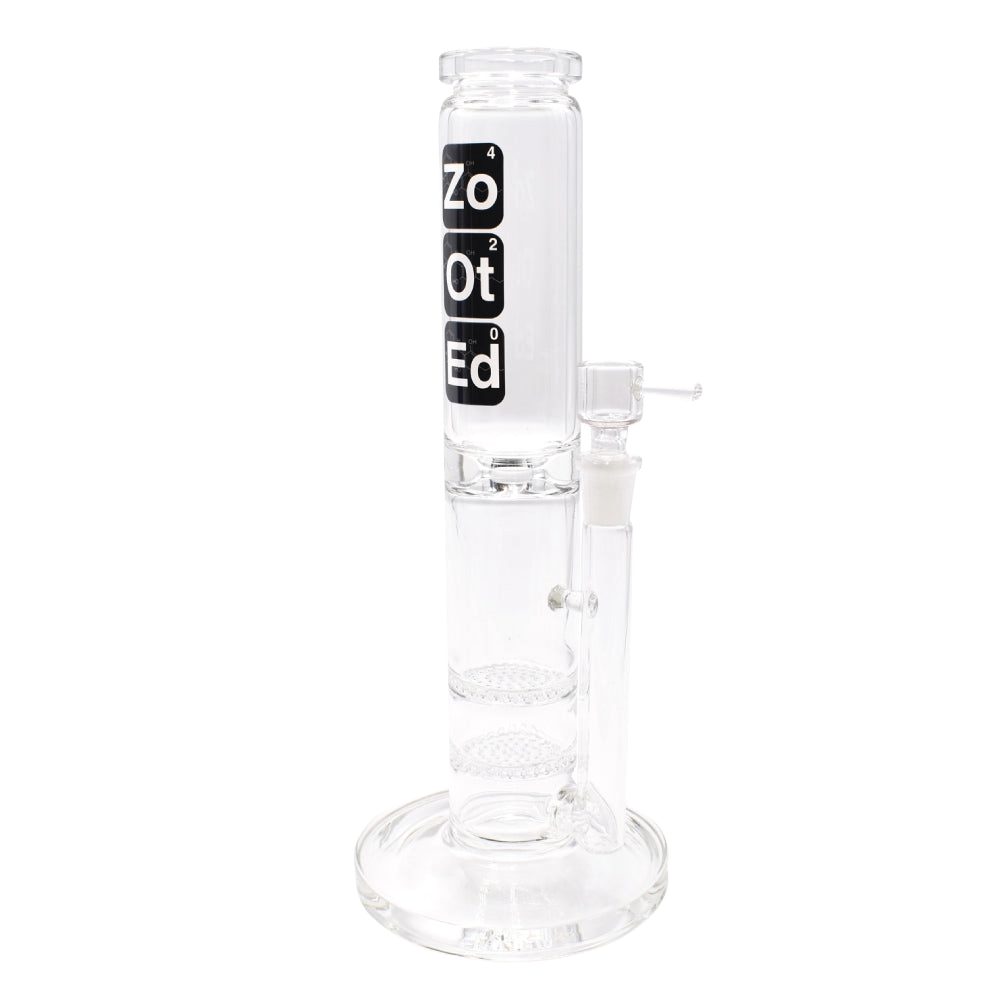 Zooted 12" Honeycomb Tube Water Pipe - (1 Count)