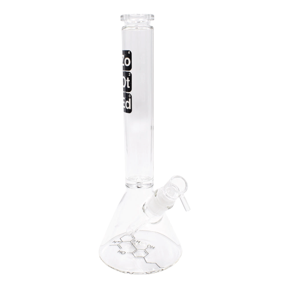 Zooted 12" Slim Beaker Water Pipe - (1 Count)