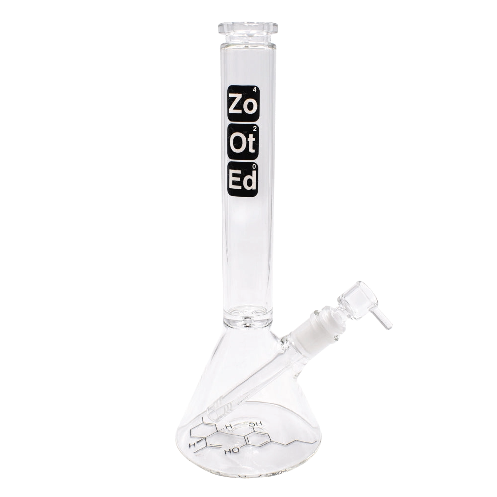Zooted 12" Slim Beaker Water Pipe - (1 Count)