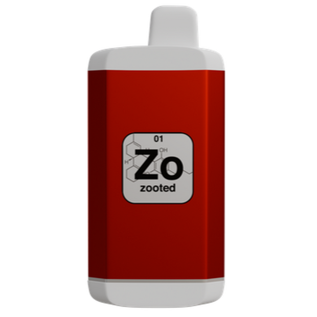 Zooted Brandz - Magic Box Concealed 510 Battery - Red - (1 Count Or 10 Count Display)-Vaporizers, E-Cigs, and Batteries