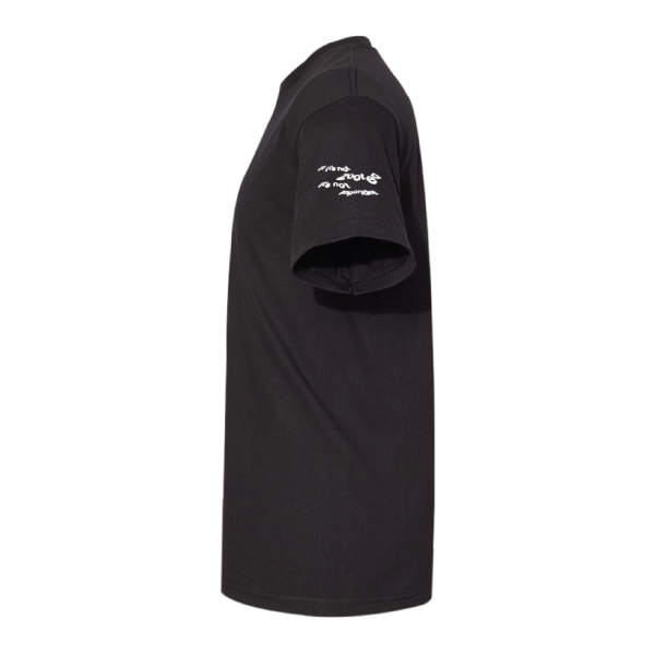 Zooted Smiley Black T Shirt (1 Count, 3 Count OR 6 Count)-Novelty, Hats & Clothing