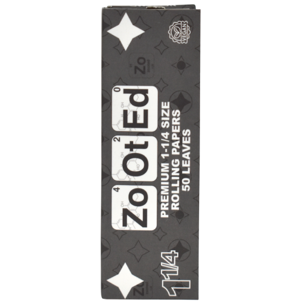 Zooted Premium 1-1/4 Rolling PaperZ - Natural