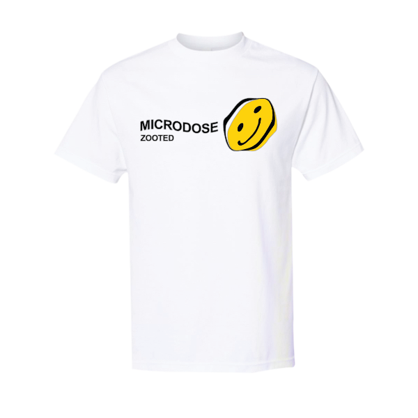 Zooted Smiley White Unisex Shirt