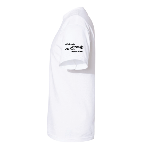 Zooted Smiley White Unisex Shirt