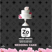 Load image into Gallery viewer, Zooted Hemp WrapZ - Wedding Cake
