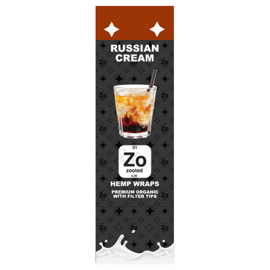 Zooted Hemp WrapZ - Russian Cream