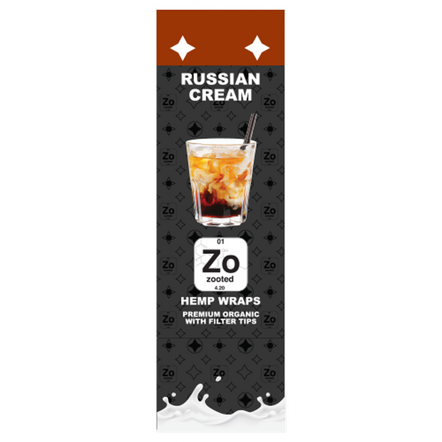 Zooted Hemp WrapZ - Russian Cream