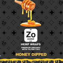 Load image into Gallery viewer, Zooted Hemp WrapZ - Honey Dipped
