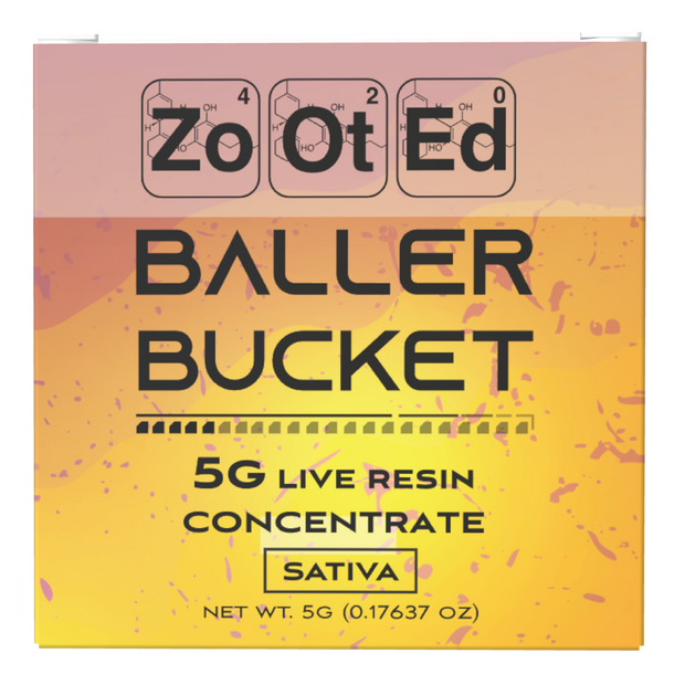 5G LIVE RESIN BALLER BUCKET
