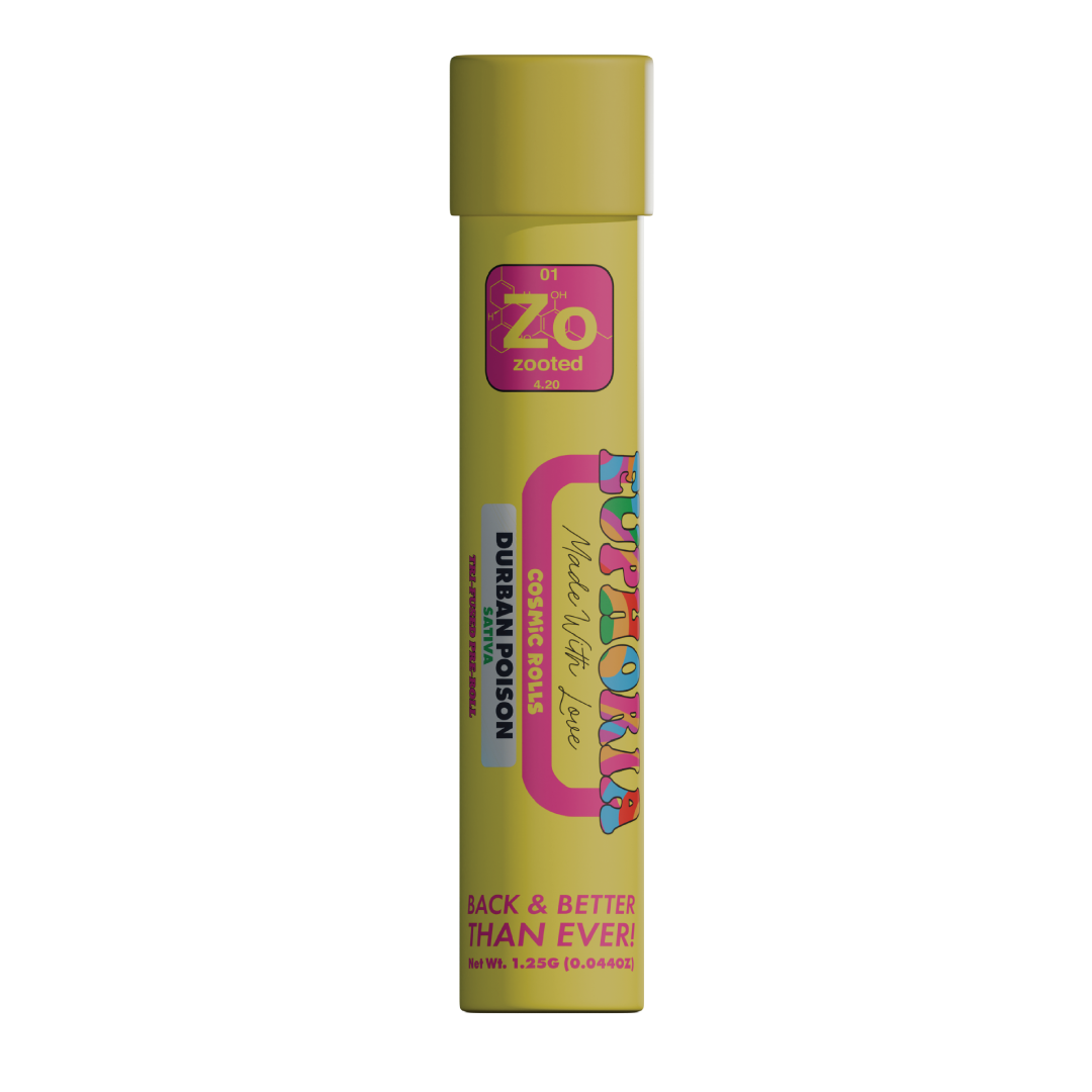 Durban Poison Cosmic Pre-Roll - 1.25G Premium Triple Infused Pre-Roll