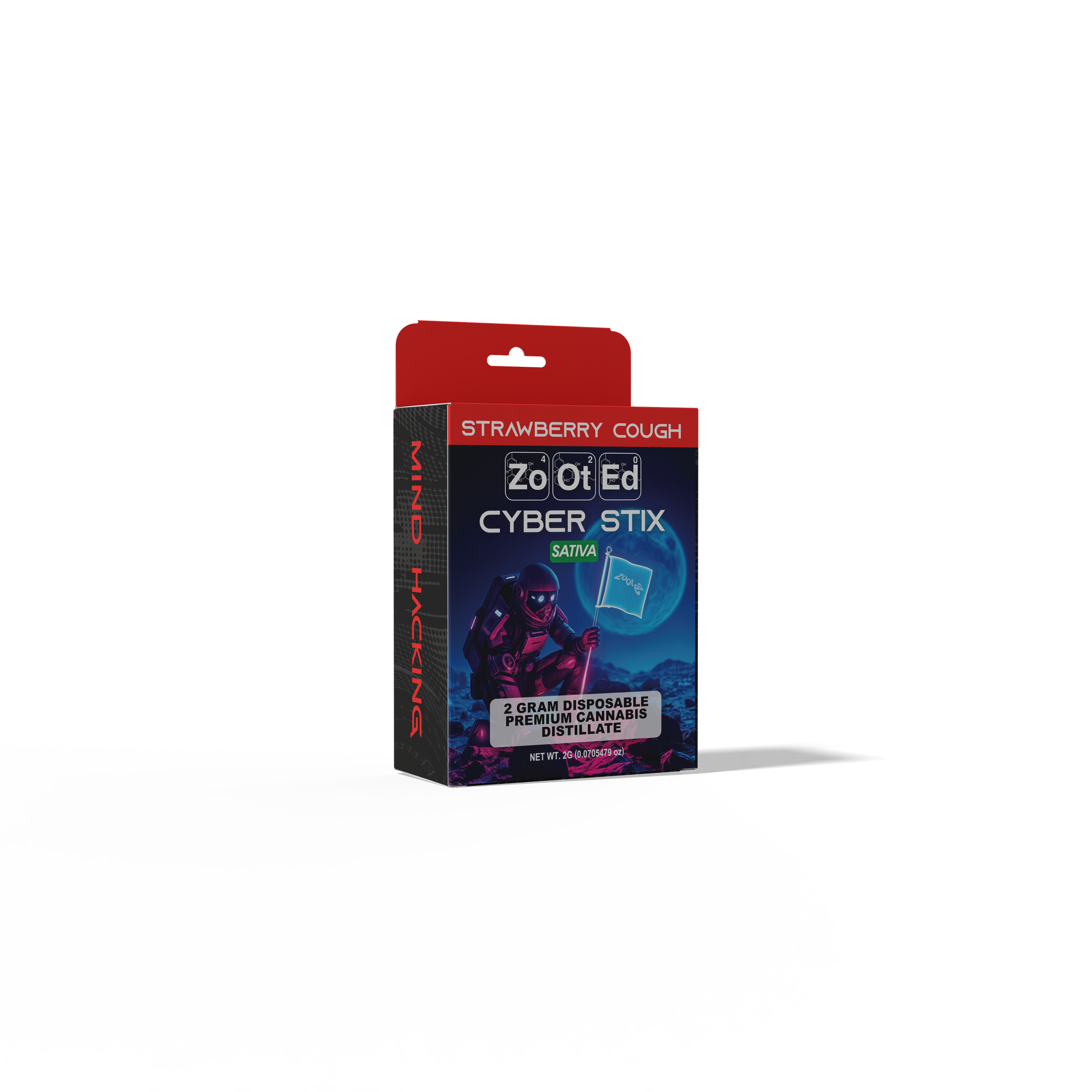 Strawberry Cough Cyber Stick - 2G Live Resin Disposable Vape