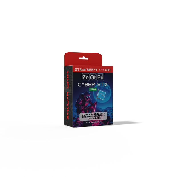 Strawberry Cough Cyber Stick - 2G Live Resin Disposable Vape