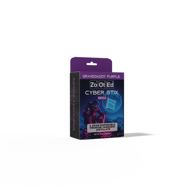 Granddaddy Purple Cyber Stick - 2G Live Resin Disposable Vape