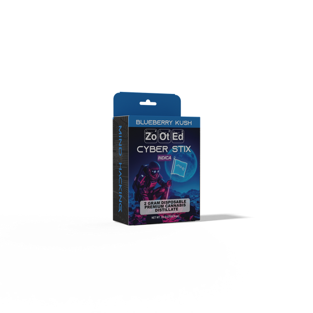 Blueberry Kush Cyber Stick - 2G Live Resin Disposable Vape
