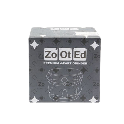 Zooted 4-Piece Herb Grinder - Rose Gold