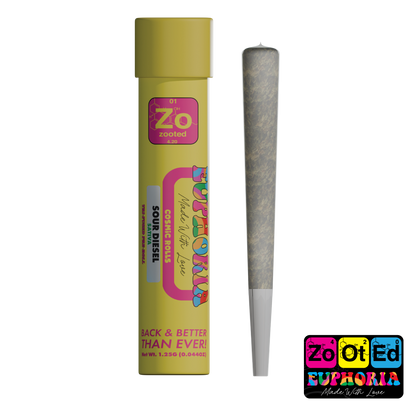 Sour Diesel Cosmic Pre-Roll - 1.25G Premium Triple Infused Pre-Roll