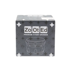 Load image into Gallery viewer, Zooted 4-Piece Herb Grinder - Silver
