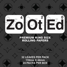 Load image into Gallery viewer, Zooted Brandz King Size Natural Rolling Paper - (24 Count Per Display)-Papers
