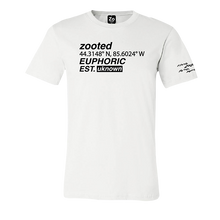 Load image into Gallery viewer, Zooted Euphoric White Unisex Shirt
