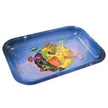 Load image into Gallery viewer, Zooted Shroomy Planet Artistic Rolling Tray
