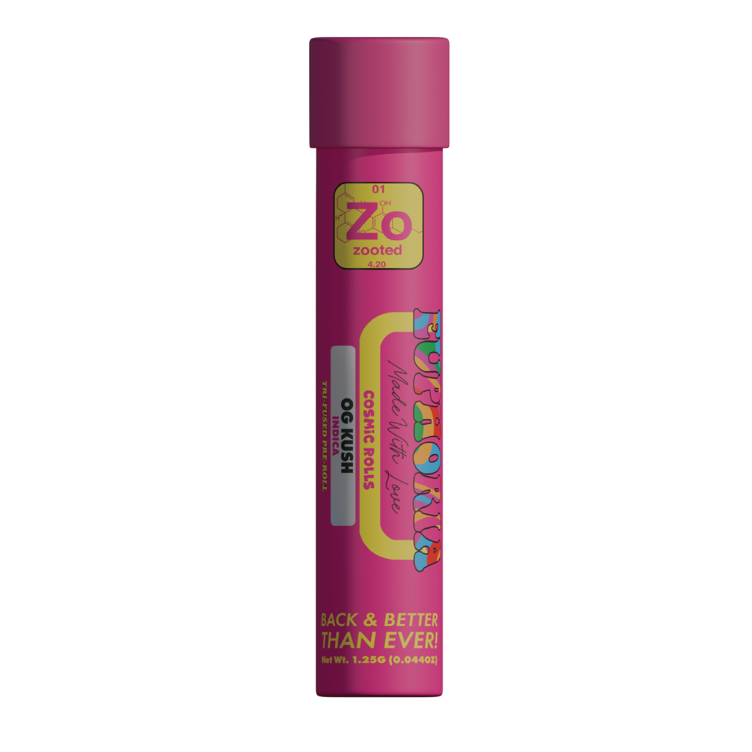 OG Kush Cosmic Pre-Roll - 1.25G Premium Triple Infused Pre-Roll