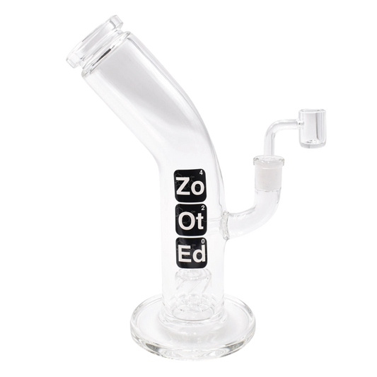 Zooted 10" Bent Tube Rig - (1 Count)