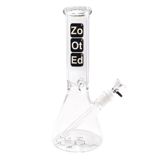 Zooted 12" Beaker Water Pipe - (1 Count)