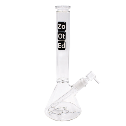 Zooted 12" Slim Beaker Water Pipe - (1 Count)