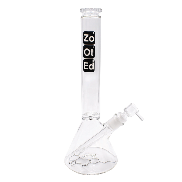 Zooted 12" Slim Beaker Water Pipe - (1 Count)