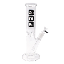 Load image into Gallery viewer, Zooted 12&quot; Straight Tube Water Pipe - (1 Count)
