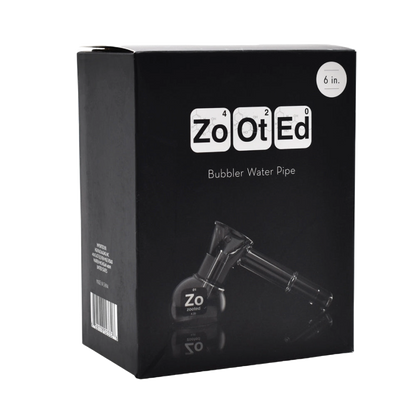 Zooted 6" Bubbler Water Pipe - (1 Count)