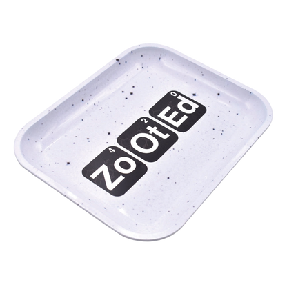 Zooted Large Rolling Tray - Black or White - (1 Count)