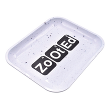 Load image into Gallery viewer, Zooted Large Rolling Tray - Black or White - (1 Count)
