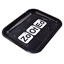 Load image into Gallery viewer, Zooted Large Rolling Tray - Black or White - (1 Count)
