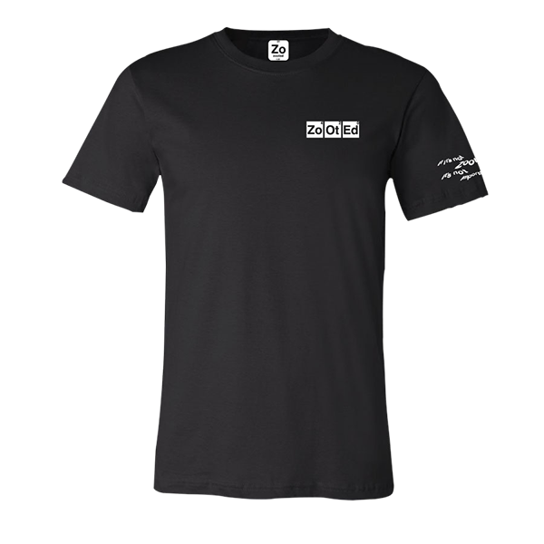 Zooted Logo Black Unisex Shirt